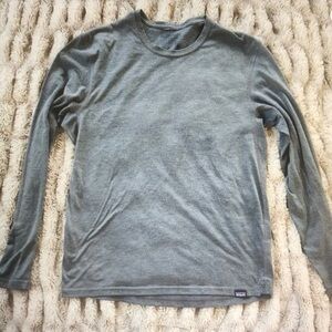 Gray Long Sleeve Shirt